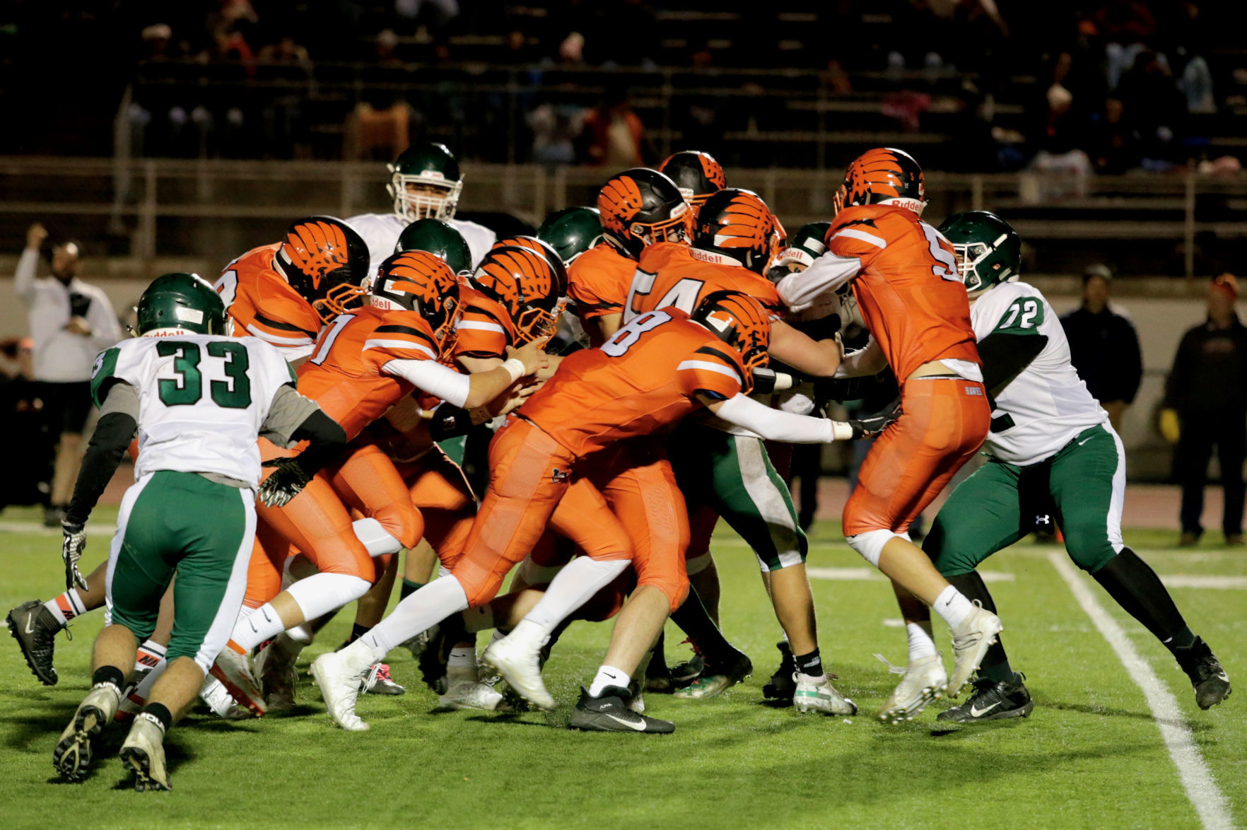 Winona Senior High School Playoff Football vs Faribault
